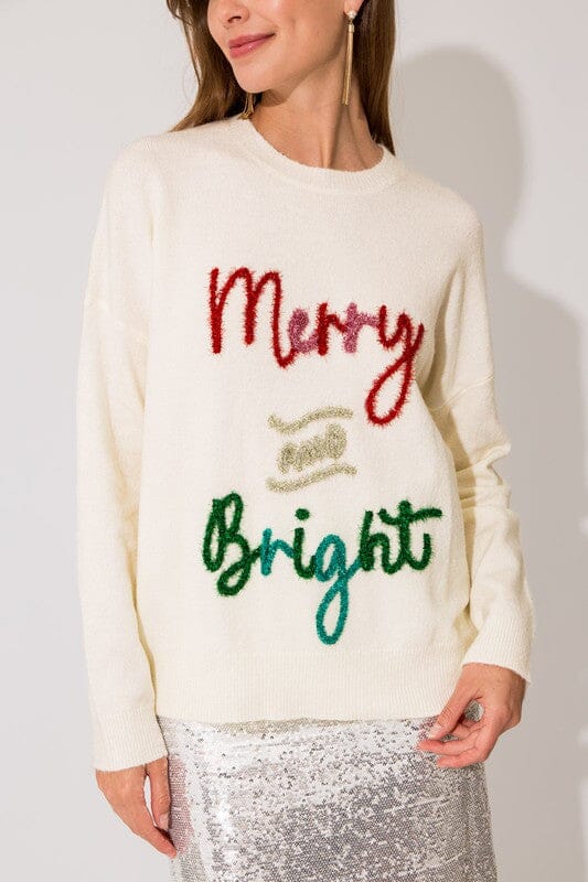 White Merry & Bright Sweater Gilli 