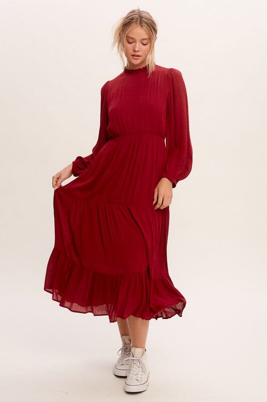 Wine Midi Dress listicle 