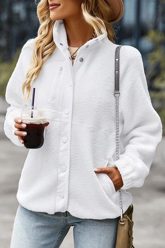 Winter White Fleece supreme fashion 