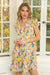 Yellow Daisy Floral Dress Voy 