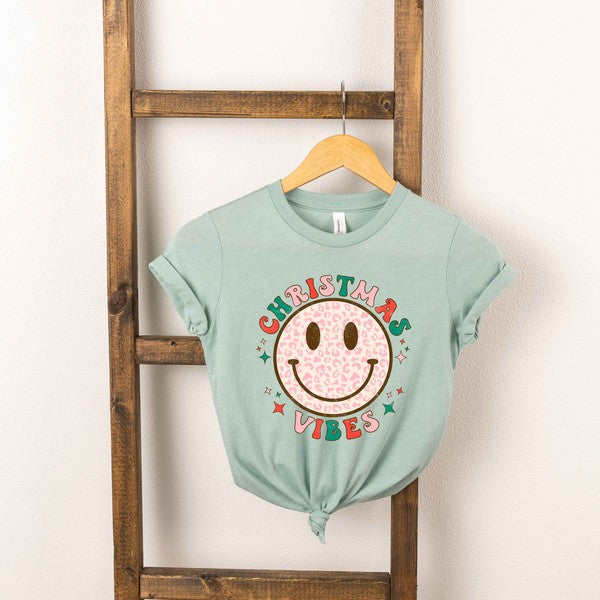 Youth Christmas Tees The Juniper Shop small Smiley 