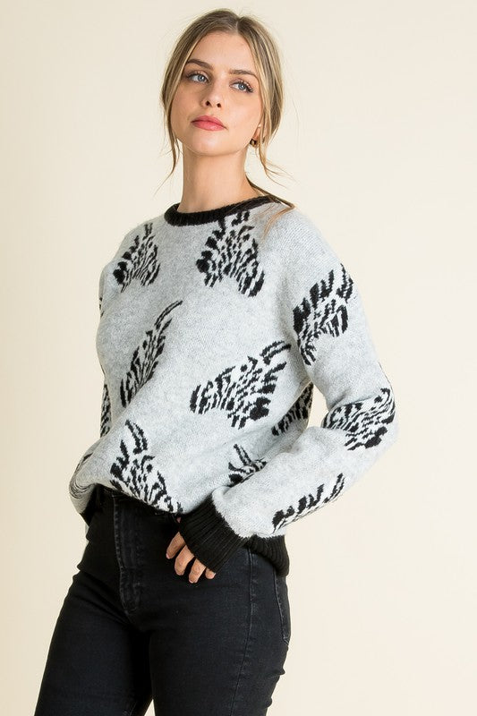 Zebra Sweater thml 